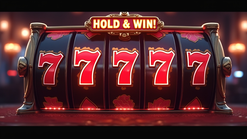 Runda bonusowa Hold and Win w Royal Joker z zablokowanymi symbolami